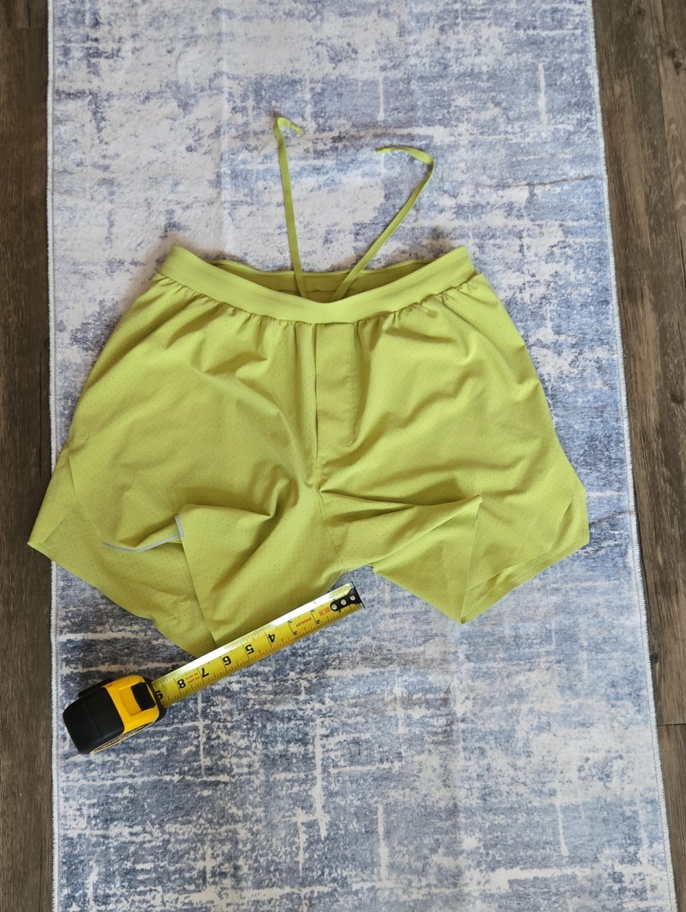 Lululemon Men's Lined 6"  Split Hem Fast & Free Shorts Med EUC